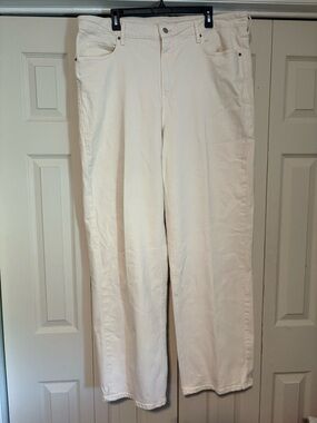 Old Navy Sky-hi Wide leg jeans sz 18 tall